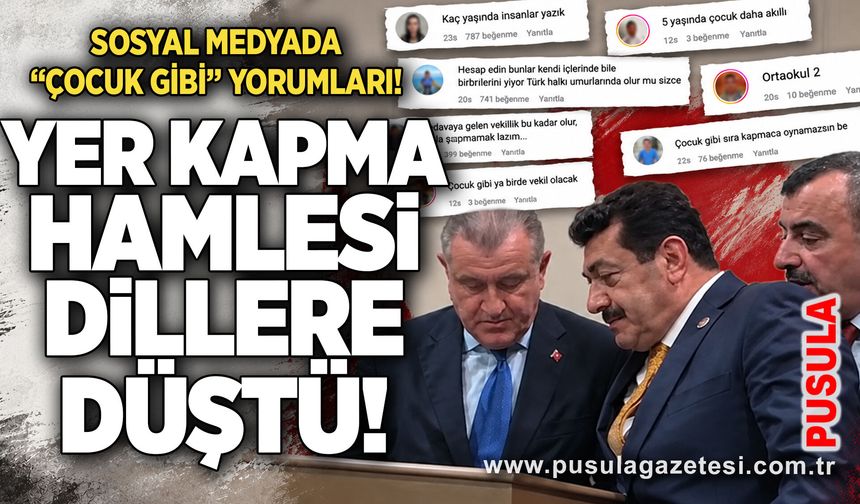 Sosyal Medyada “Çocuk Gibi” yorumları! Yer kapma hamlesi dillere düştü!