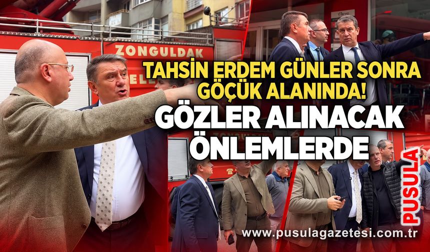 Tahsin Erdem günler sonra göçük alanında! Gözler alınacak önlemlerde
