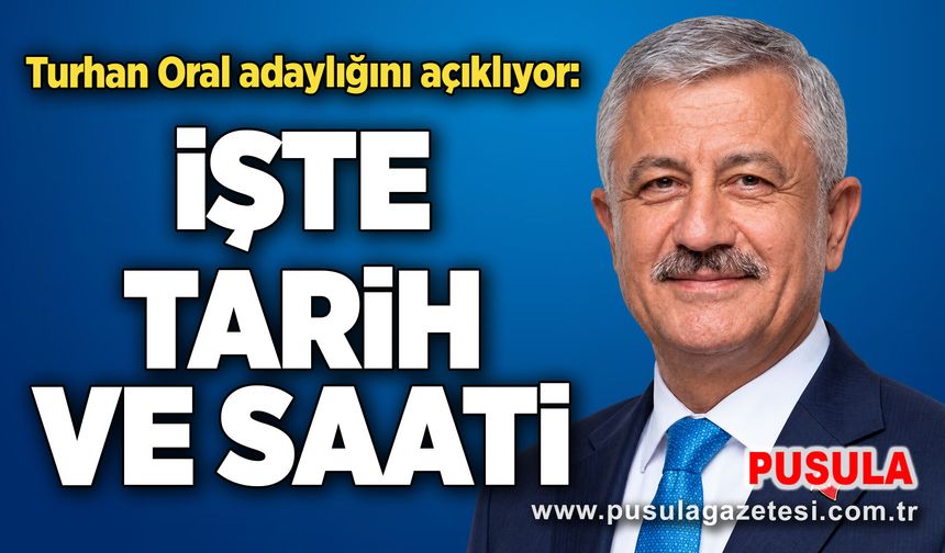 Turhan Oral adaylığını açıklıyor: İşte tarih ve saati