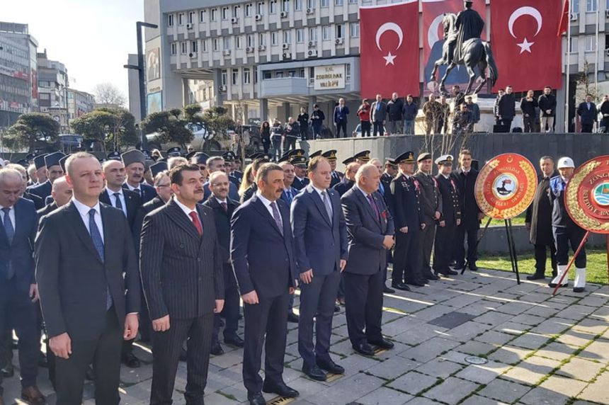 18 Mart Çanakkale Zaferi, Zonguldak'ta törenle kutlandı