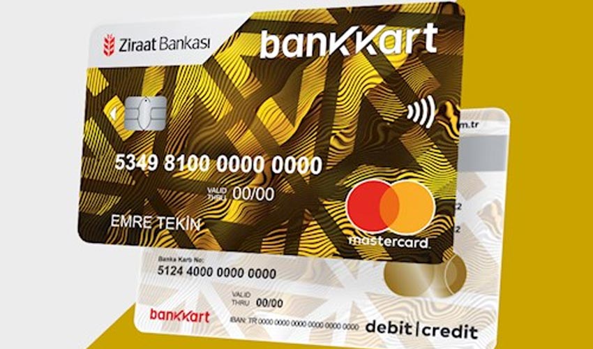 Комбо карты 24.06. Дебетовая карта Ziraat Bank. Bankkart Bank Card.