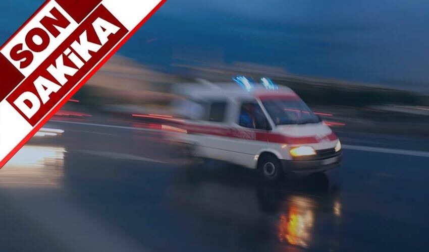 Kavşakta taksi ile motosiklet çarpıştı: 1 yaralı
