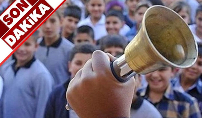 Cuma günü okullar tatil edildi