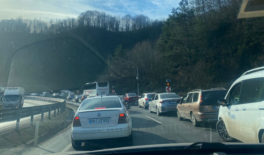 Zonguldak Ereğli Yolu Kaza1