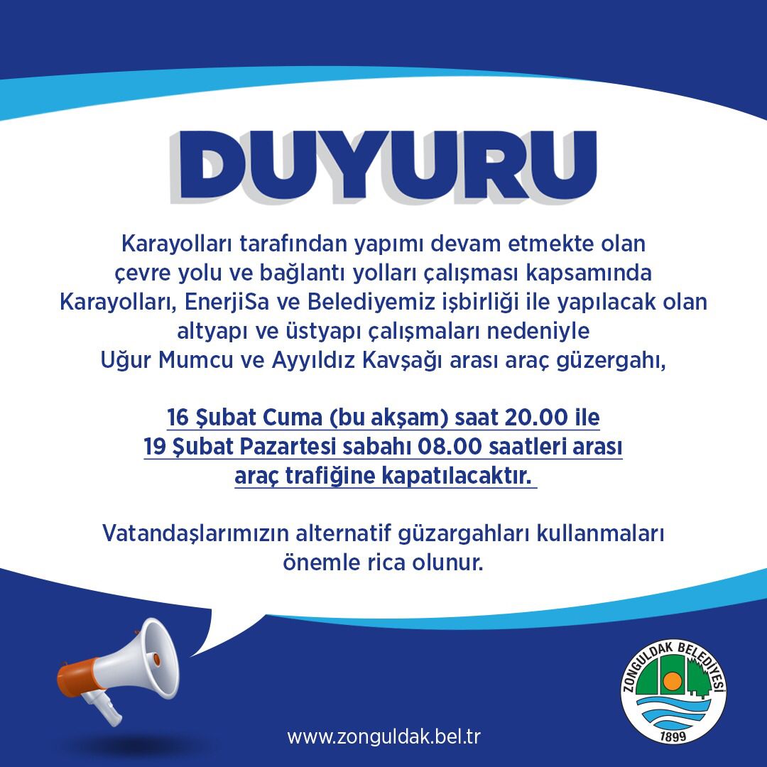 Belediye Duyuru