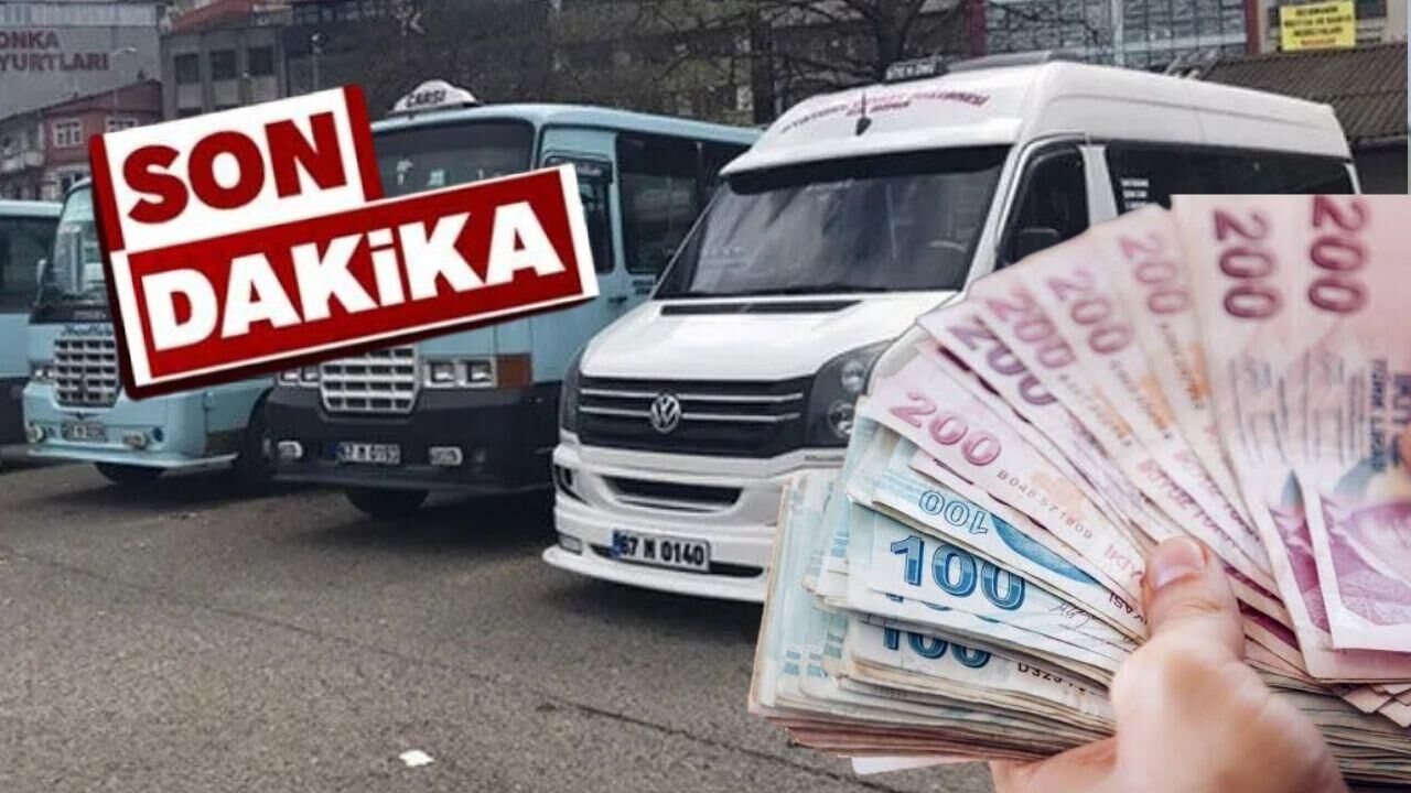 Zonguldak hazırlan: Dolmuş ücretleri 40 TL oluyor