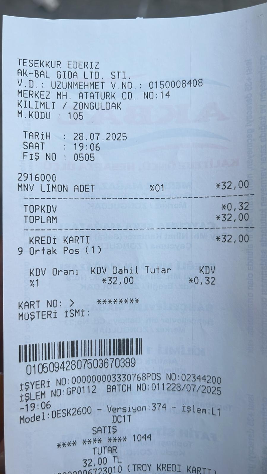 L İ M O N3