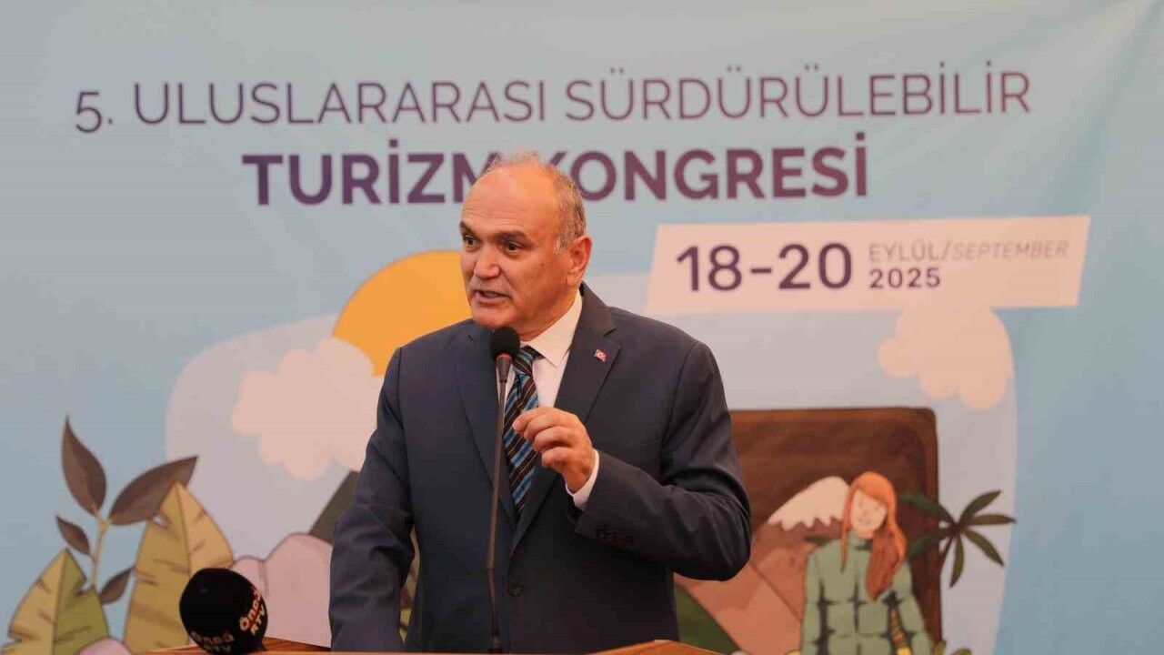 Belediye Başkanından sürdürülebilir turizm kongresinde önemli açıklamalar