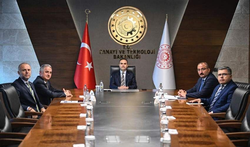 Sanayi Bakanı ile yatırım fırsatları değerlendirildi
