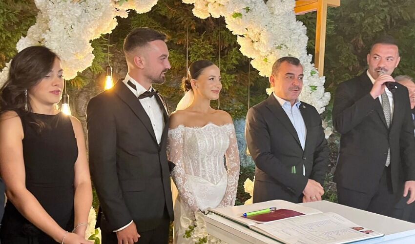 Seren Alkan ile Duhan Aygün dünya evine girdi