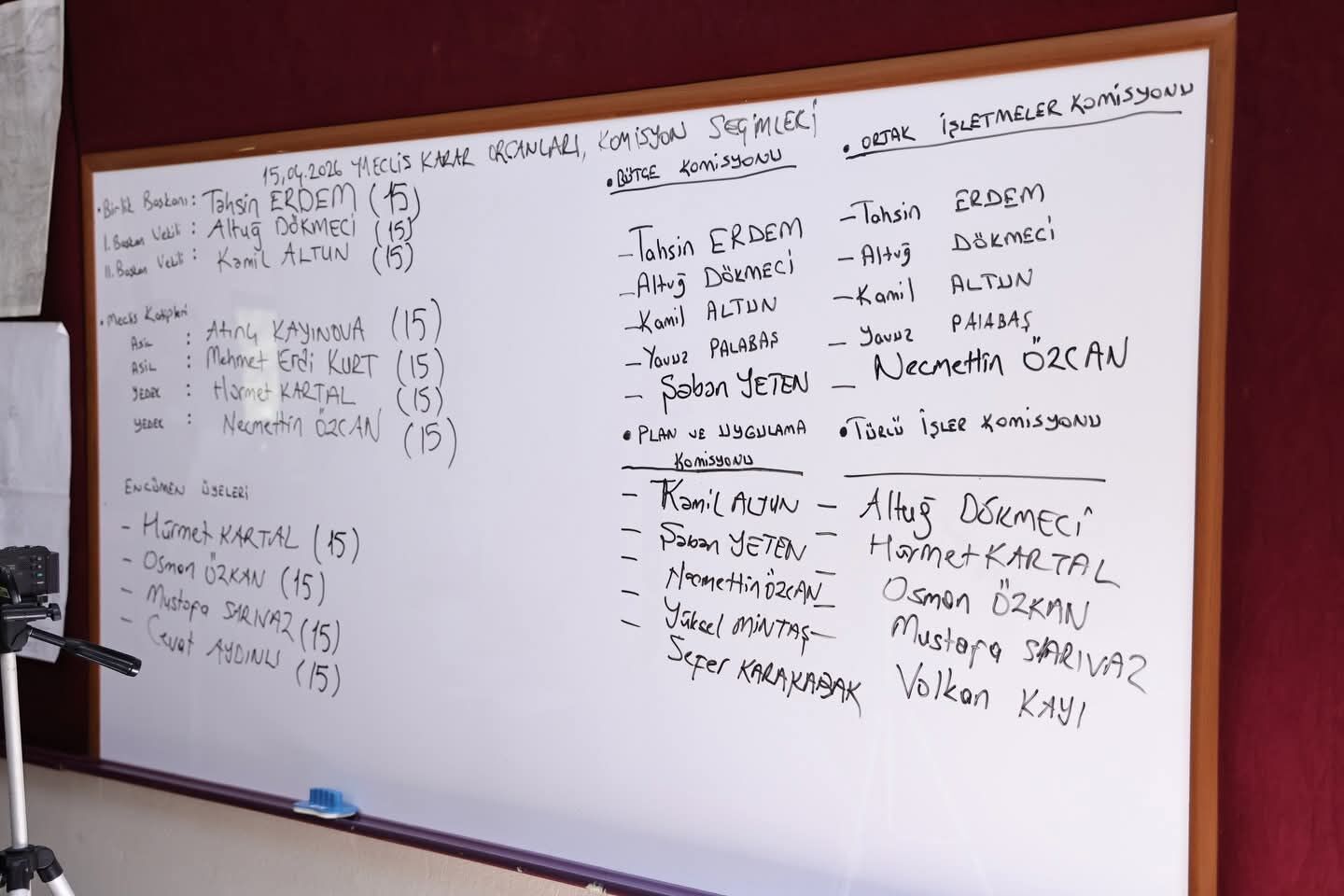 Birlik Başkanı Sonuç