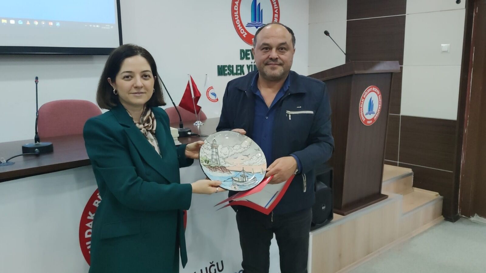 Gazeteci, Şair Ve Yazar İbrahim Tığ Devrek Meslek Yüksek Okulu 2