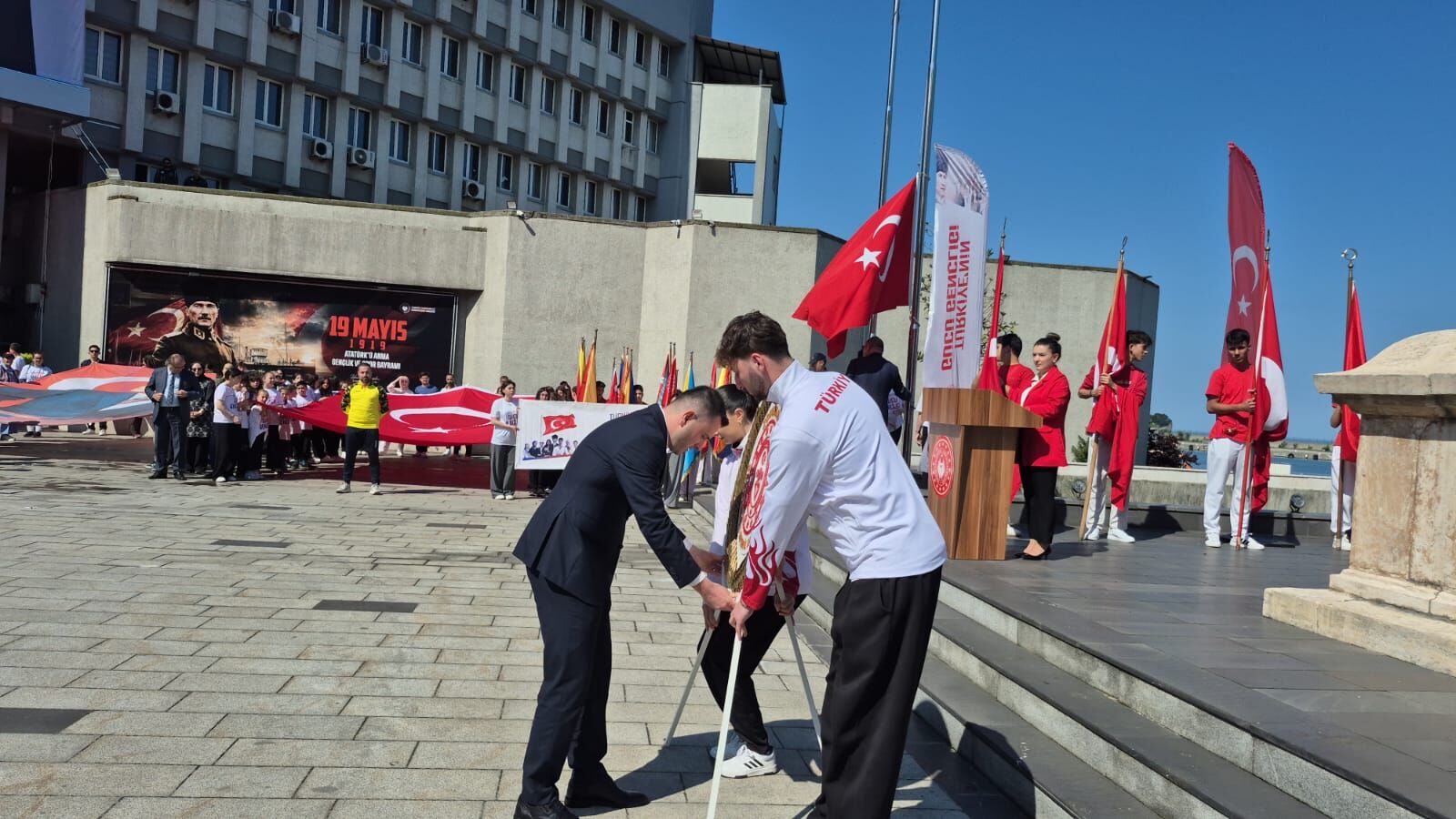 Zonguldak'ta 19 Mayıs Atatürk'ü Anma, Gençlik Ve Spor Bayramı Törenle Kutlandı 1