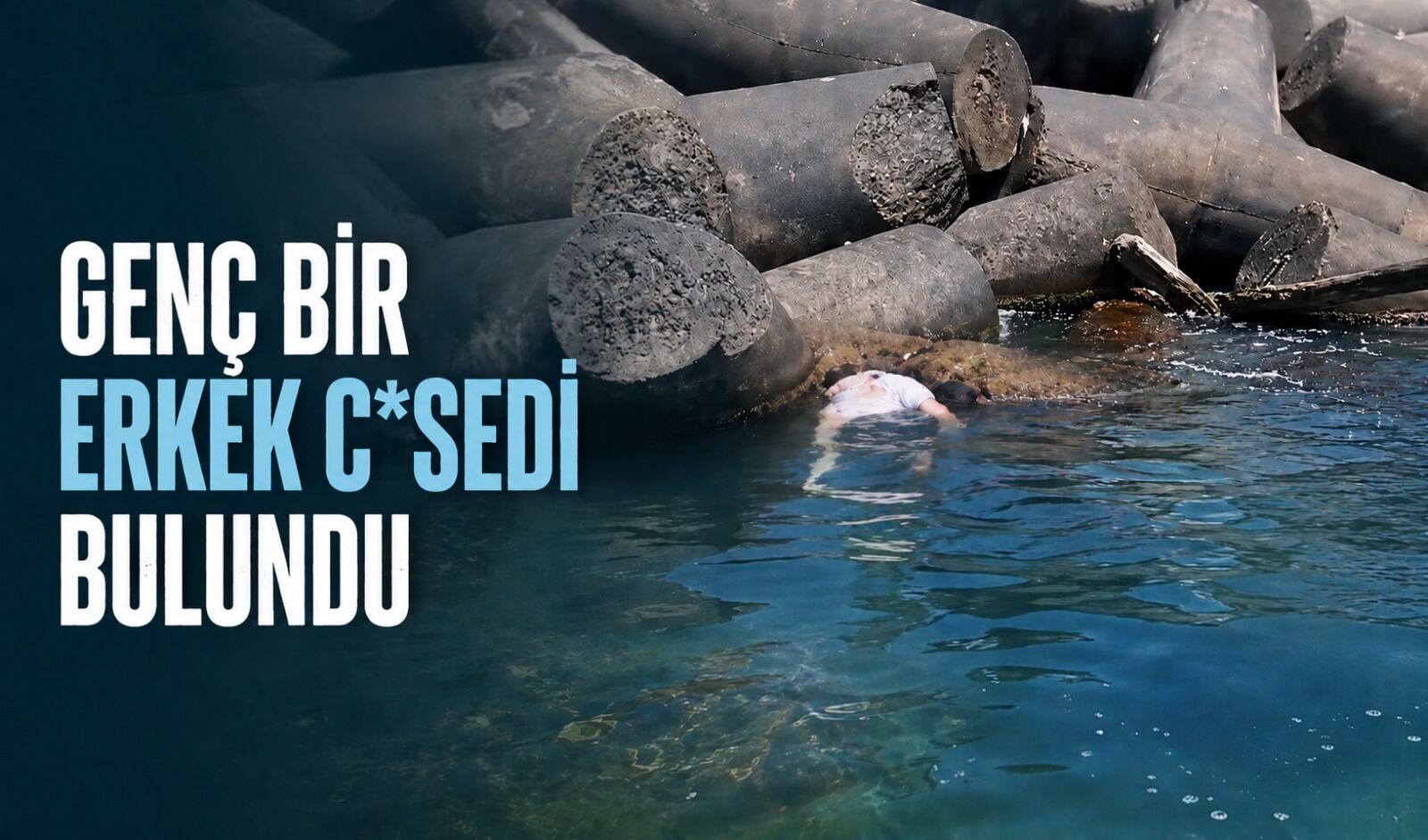 Genç bir erkek c*sedi bulundu