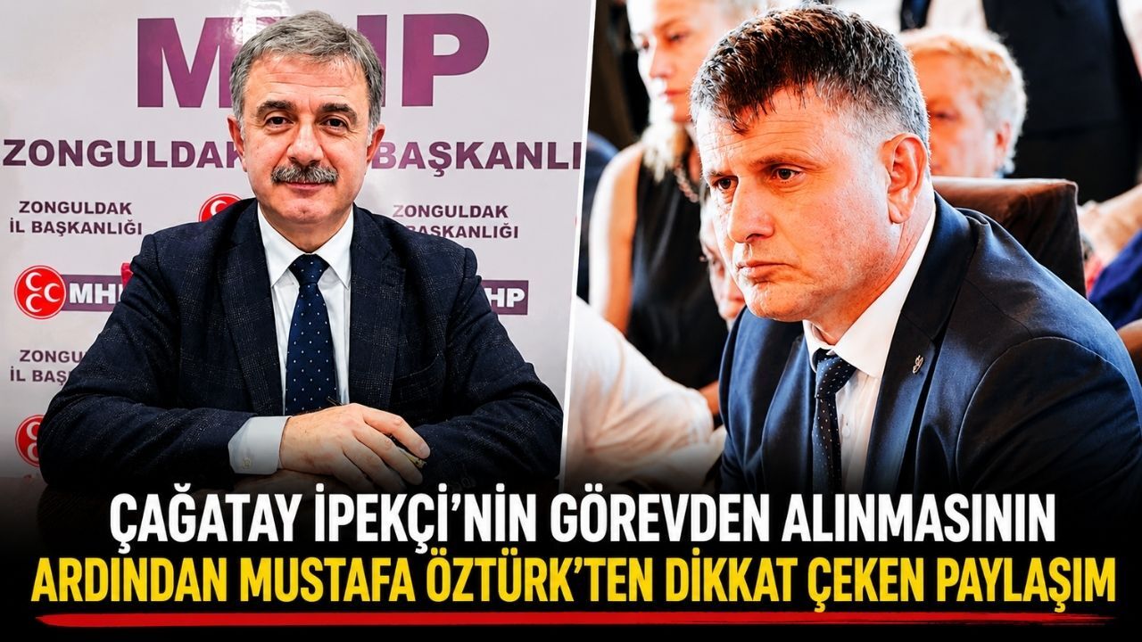 Çağatay İpekçi’nin görevden alınmasının ardından Mustafa Öztürk’ten dikkat çeken paylaşım