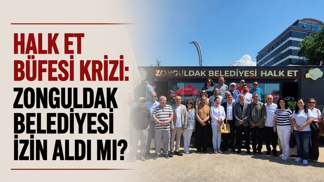 Halk Et büfesi krizi: Zonguldak Belediyesi izin aldı mı?