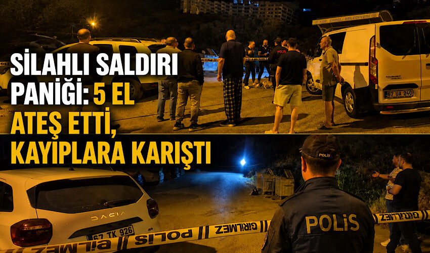 Silahlı saldırı paniği: 5 el ateş etti, kayıplara karıştı