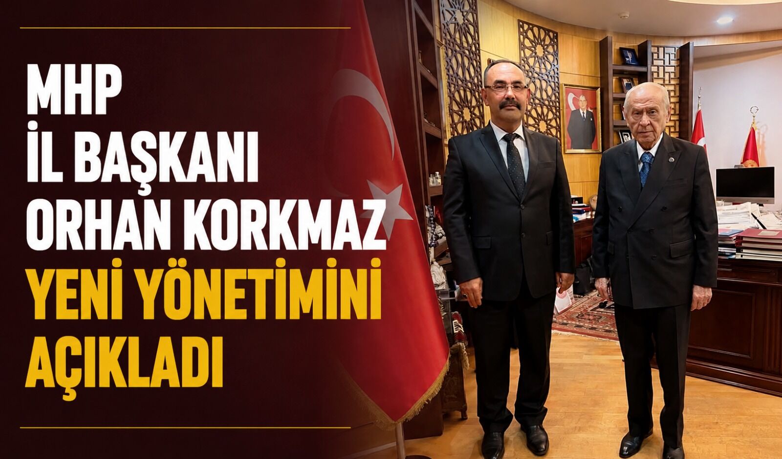 MHP Zonguldak’ta yeni dönem: Orhan Korkmaz yönetimini açıkladı
