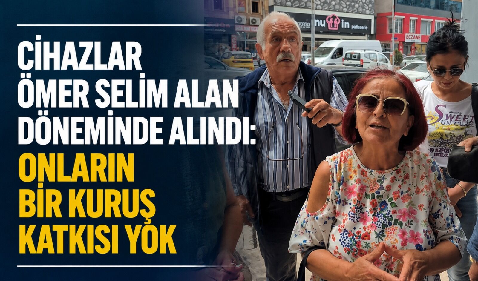 Cihazlar Ömer Selim Alan döneminde alındı: Onların bir kuruş katkısı yok