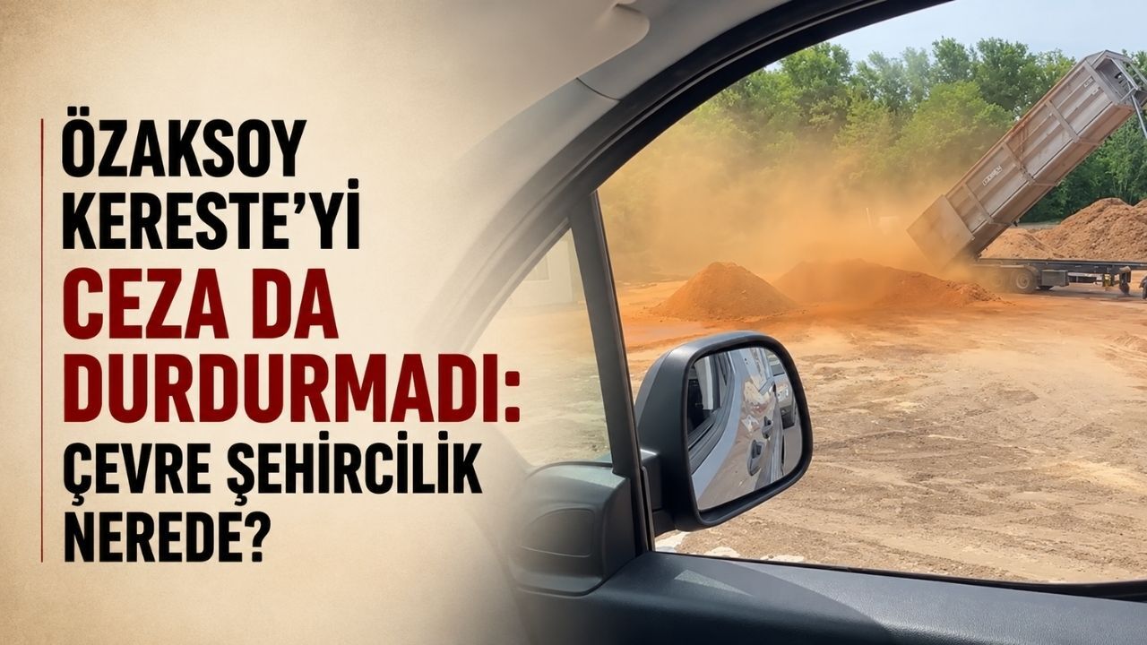 Özaksoy Kereste’yi ceza da durdurmadı: Çevre şehircilik nerede?