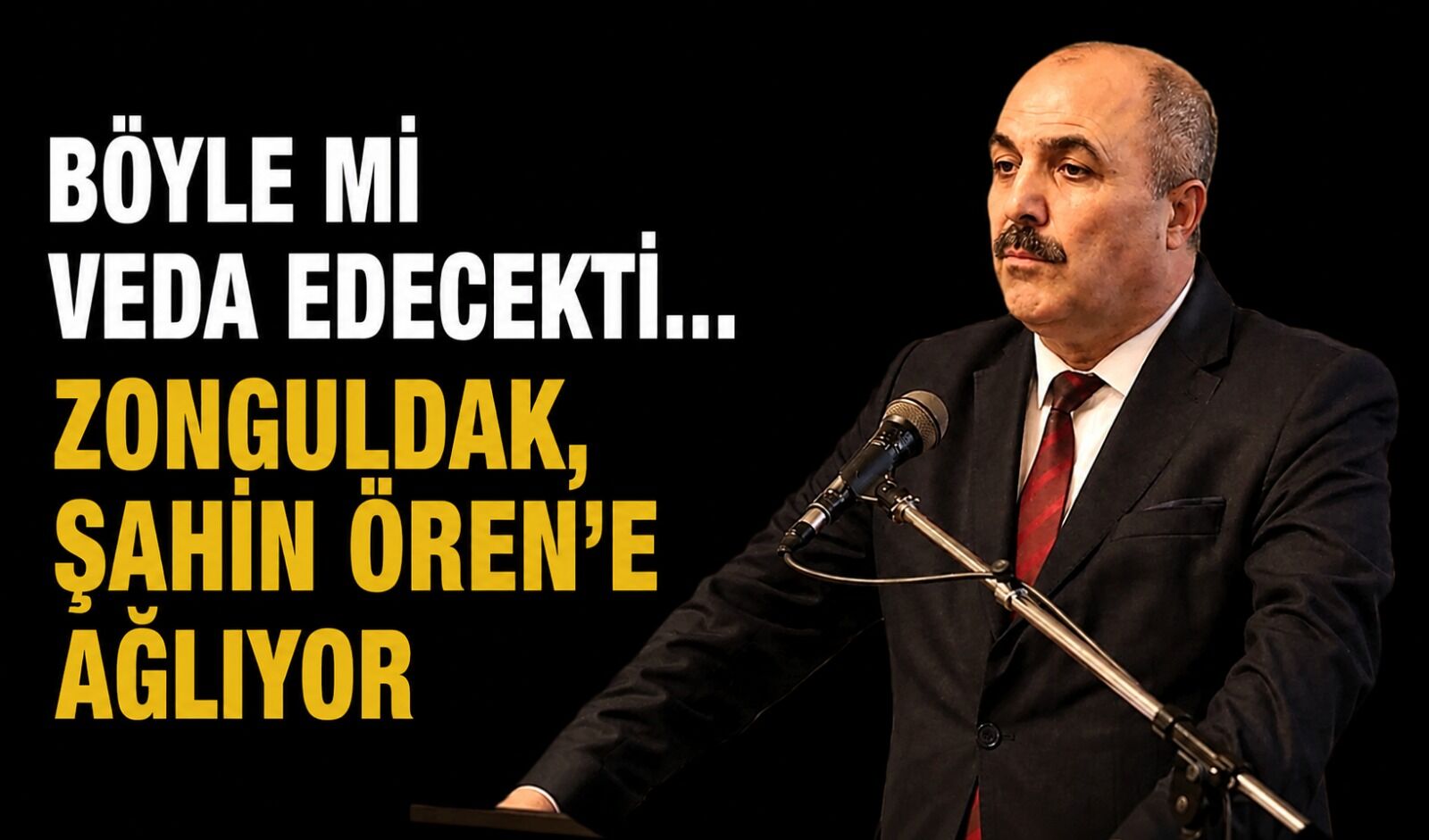 Böyle mi veda edecekti... Zonguldak, Şahin Ören'e ağlıyor