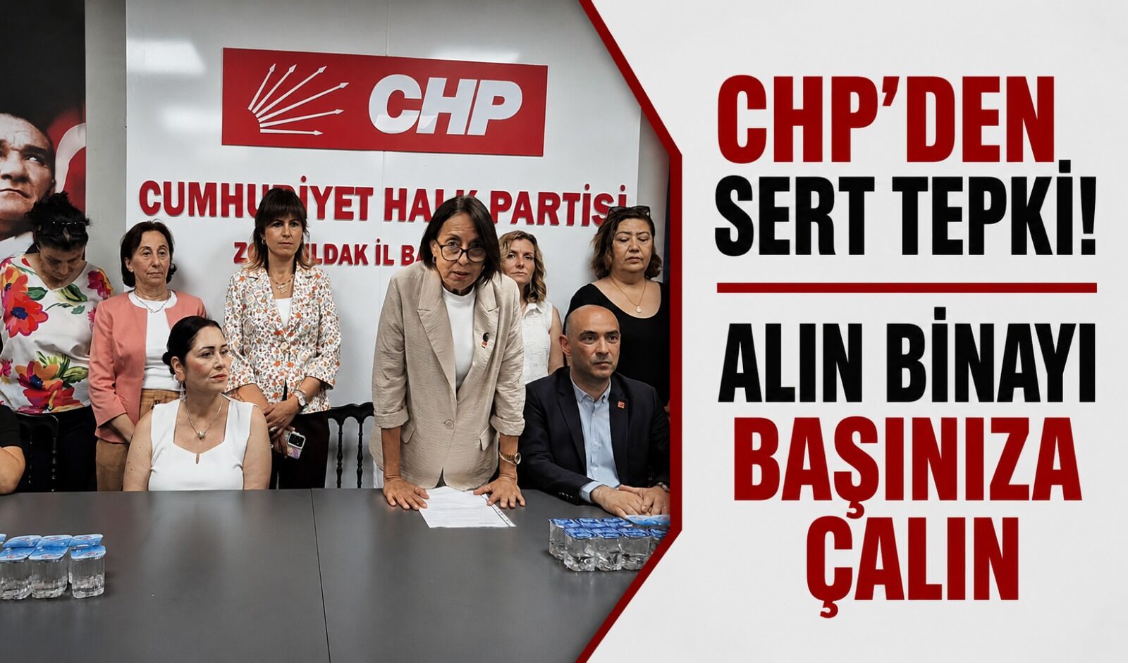 CHP'den sert tepki! Alın binayı başınıza çalın