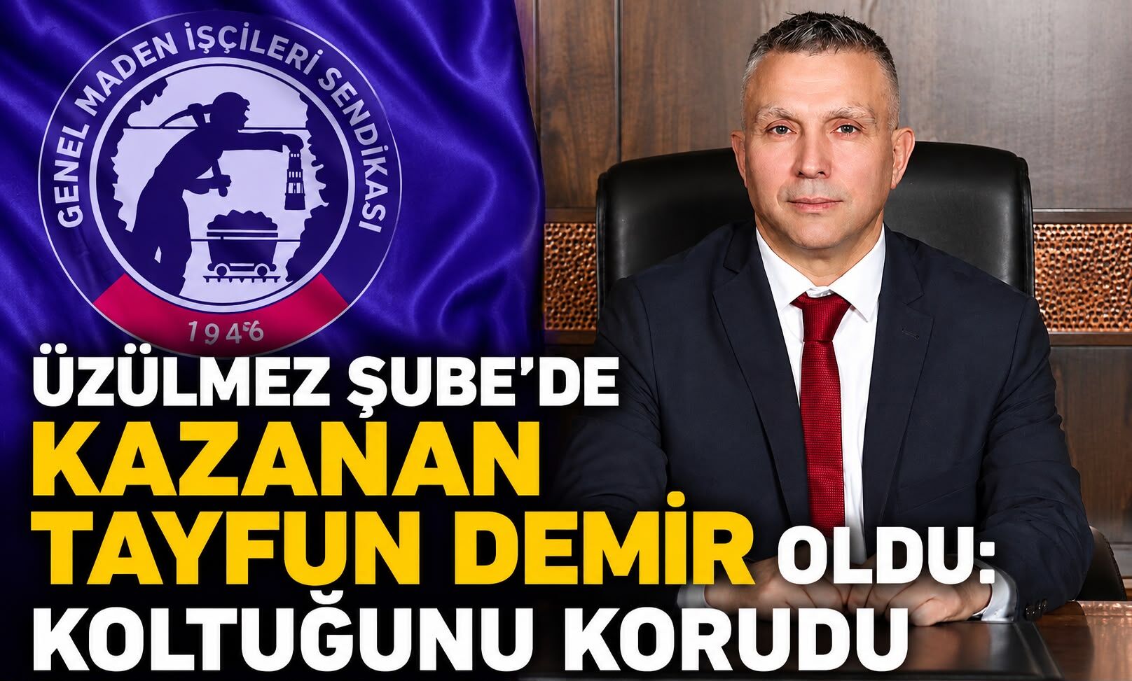 Üzülmez Şube'de kazanan Tayfun Demir oldu: Koltuğunu korudu