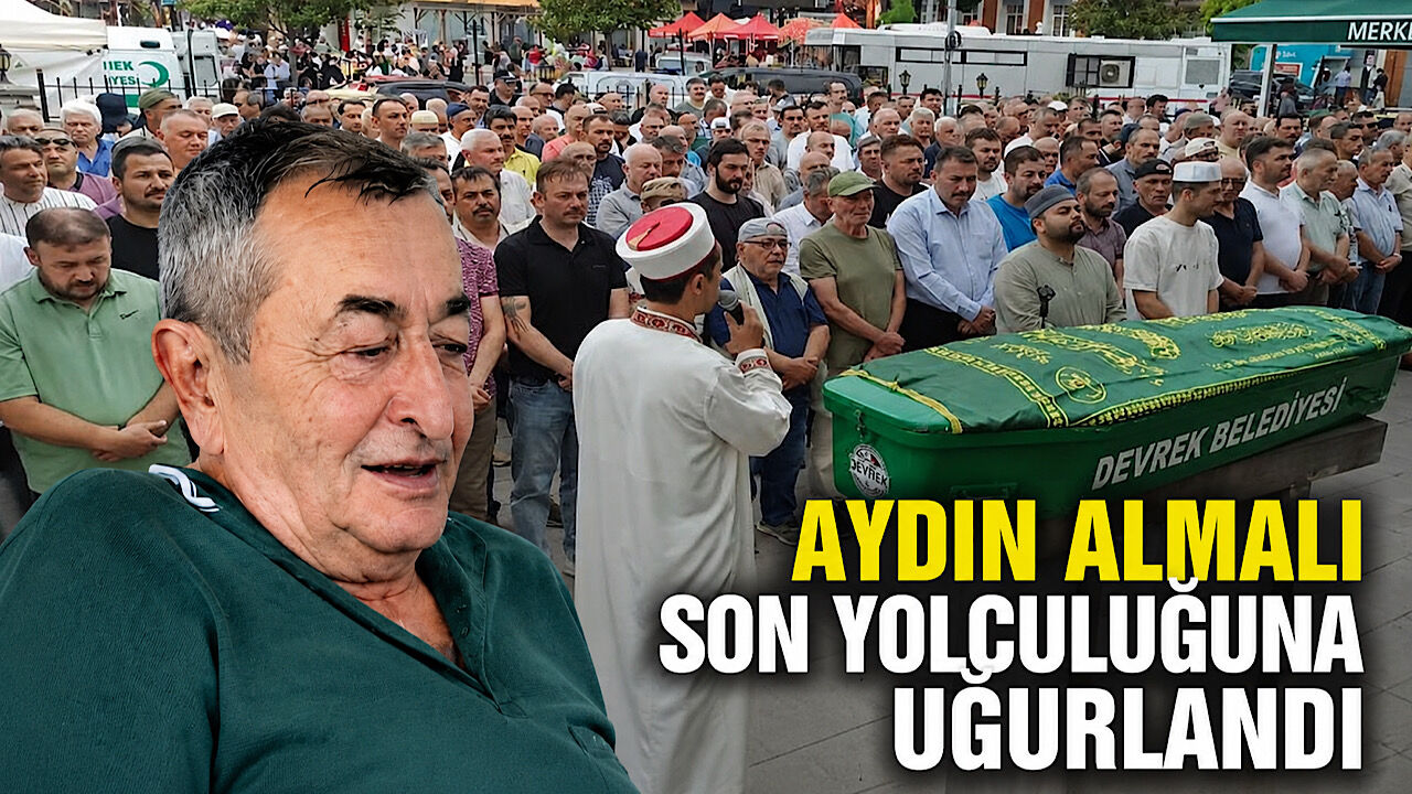 Aydın Almalı son yolculuğuna uğurlandı