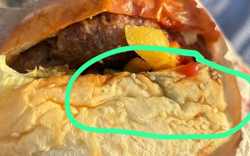 Kapuz Plajı'nda küflü hamburger skandalı: Nerede Halk Sağlığı?