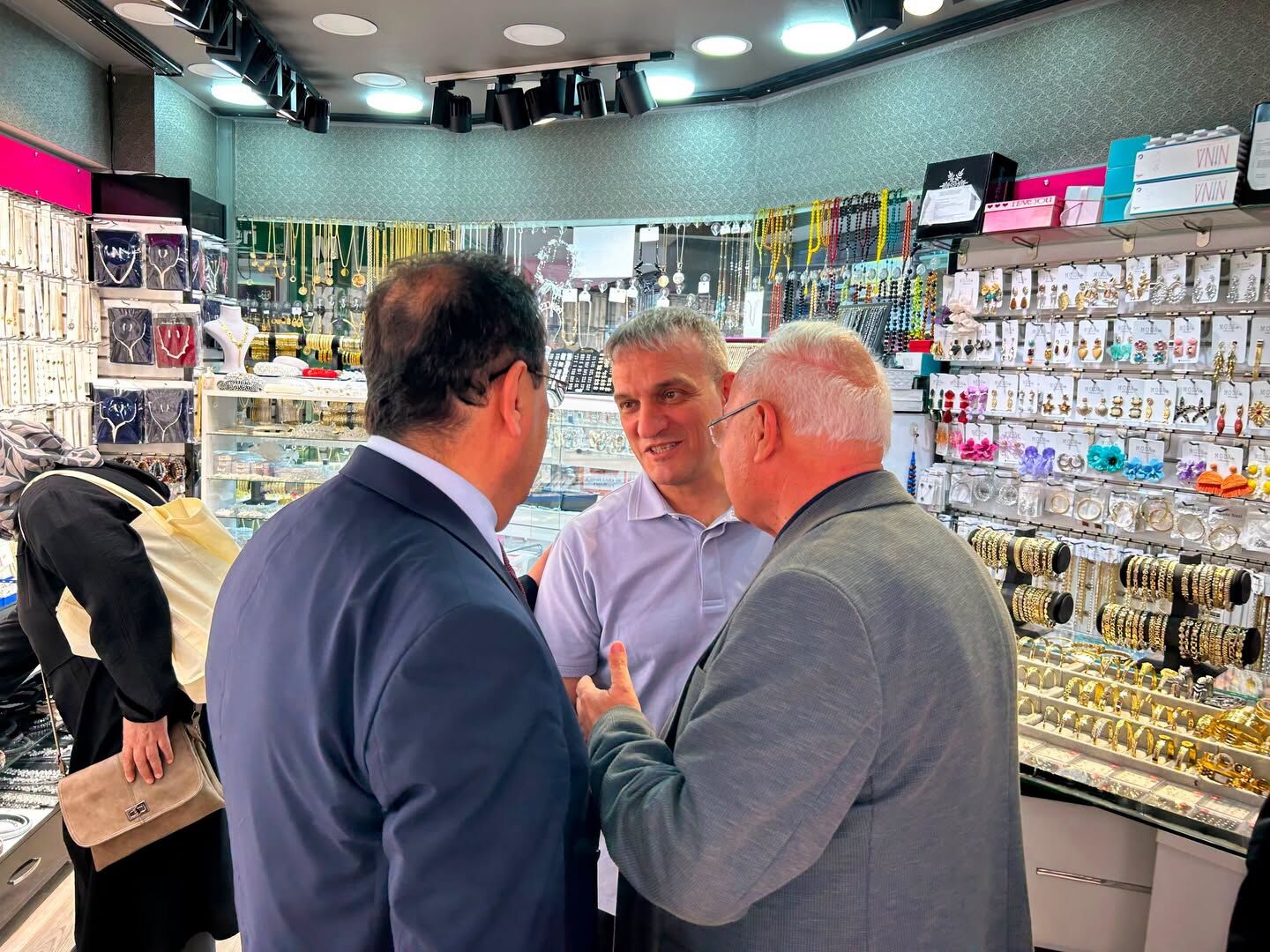 İyi̇ Parti'den Zonguldak’ta Esnaf Ziyareti 8