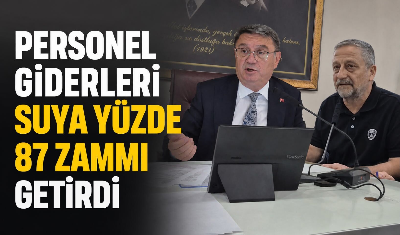 Personel giderleri suya yüzde 87 zammı getirdi