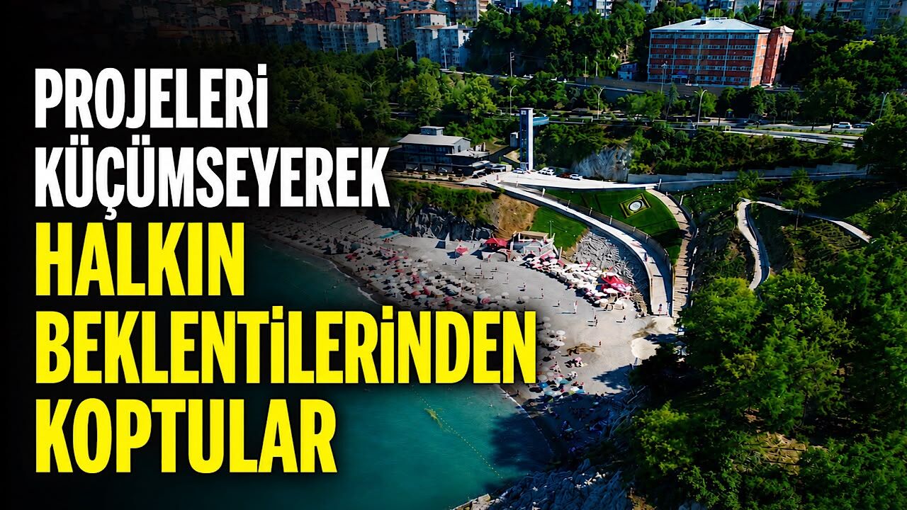 Projeleri küçümseyerek halkın beklentilerinden koptular