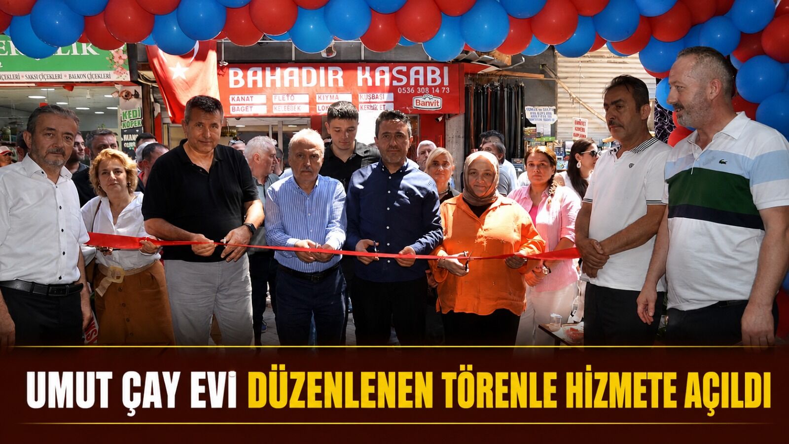 Umut Çay Evi düzenlenen törenle hizmete açıldı