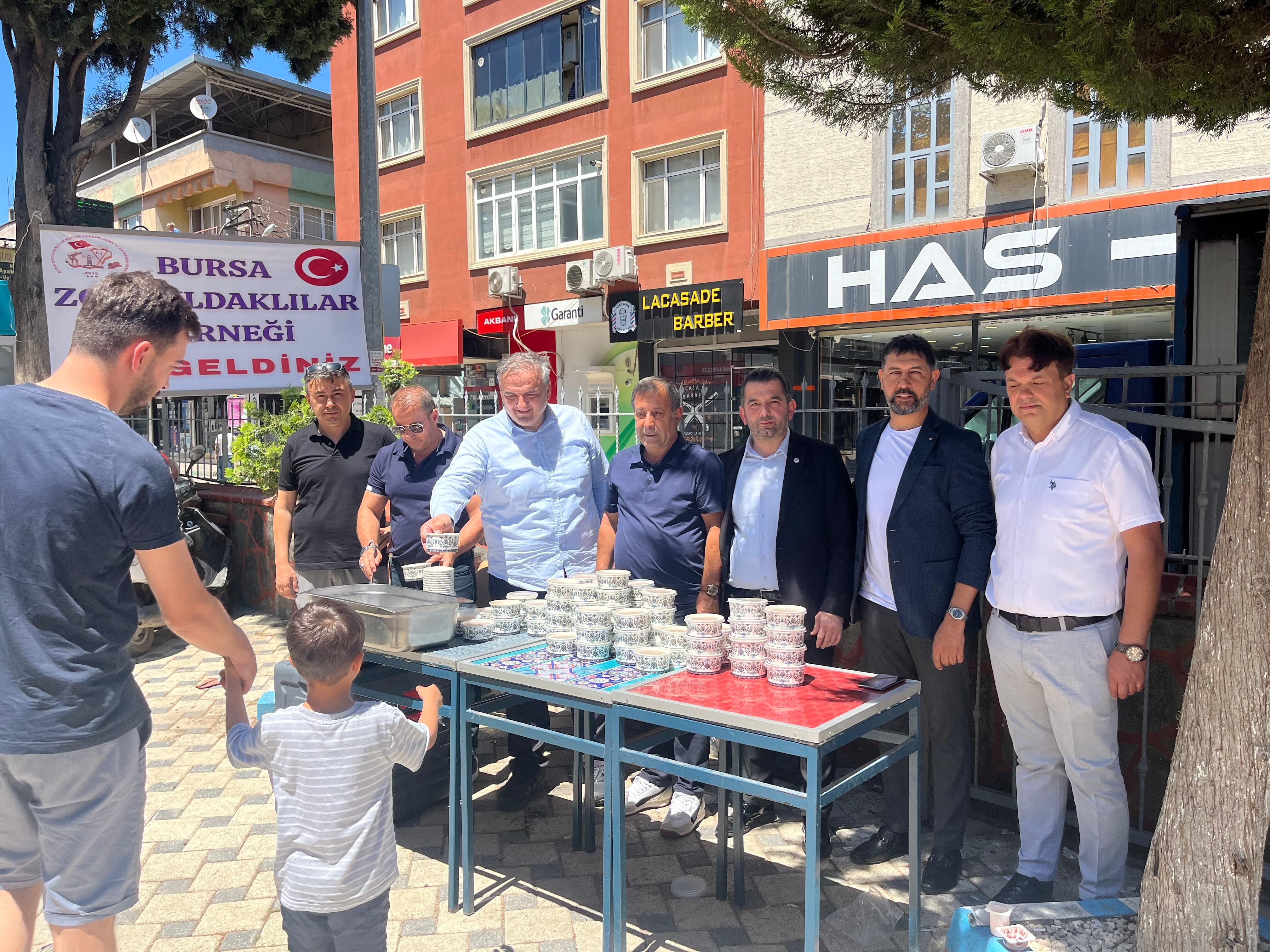 Zondef Genel Başkanı Ziya Öncan, Bursa’da Zonguldaklı Hemşehrileriyle