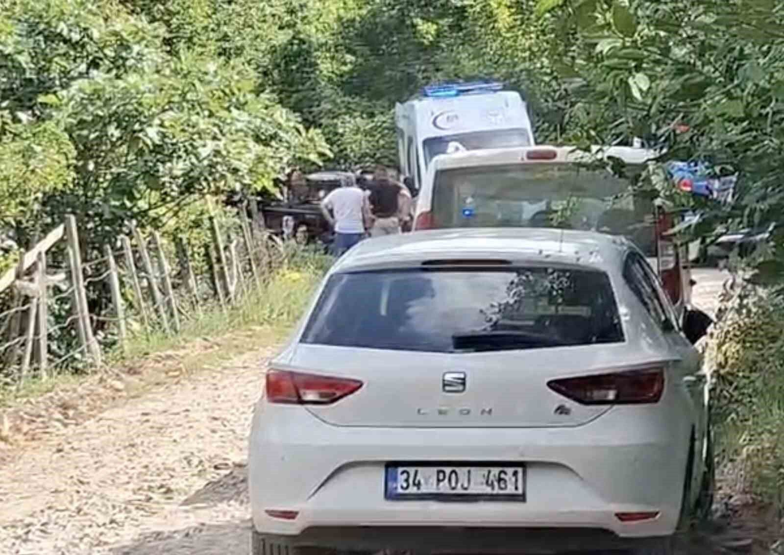 Traktör kazası: 1 ağır yaralı