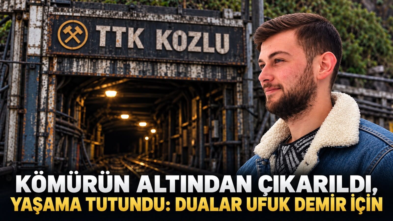 Kömürün altından çıkarıldı, yaşama tutundu: Dualar Ufuk Demir için