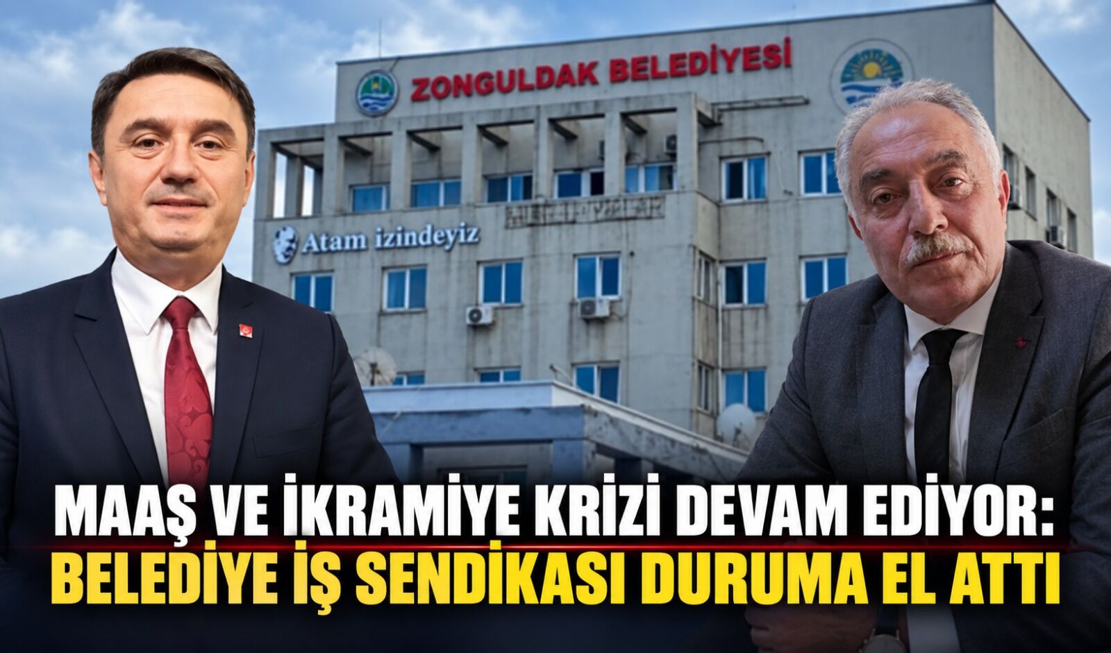 Maaş ve ikramiye krizi devam ediyor: Belediye İş Sendikası duruma el attı
