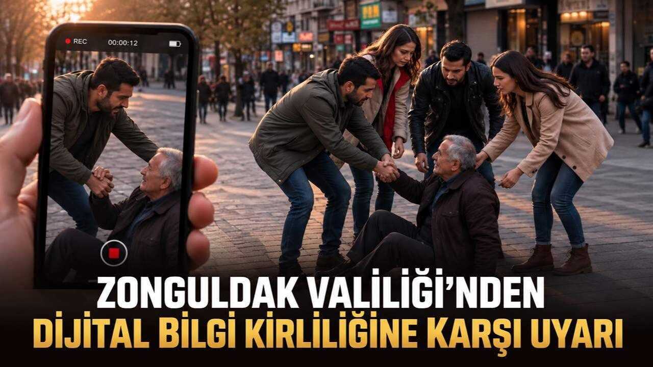 Zonguldak Valiliği’nden dijital bilgi kirliliğine karşı uyarı
