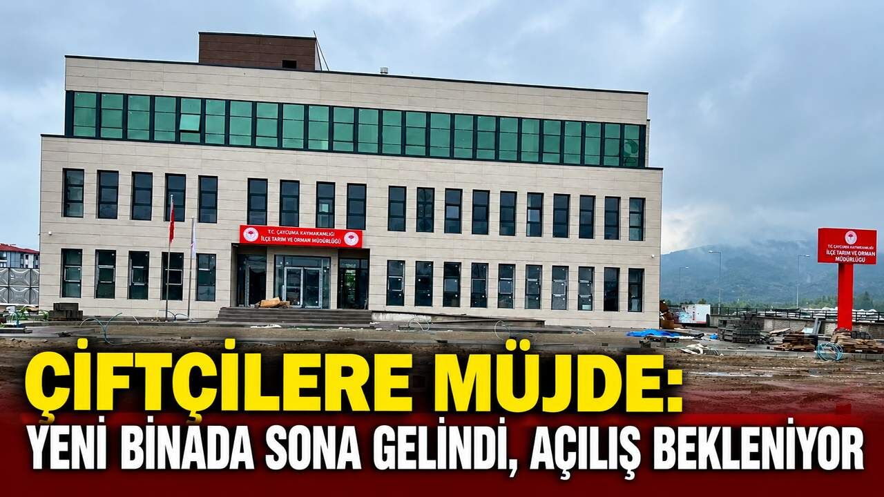 Çiftçilere müjde: Yeni binada sona gelindi, açılış bekleniyor