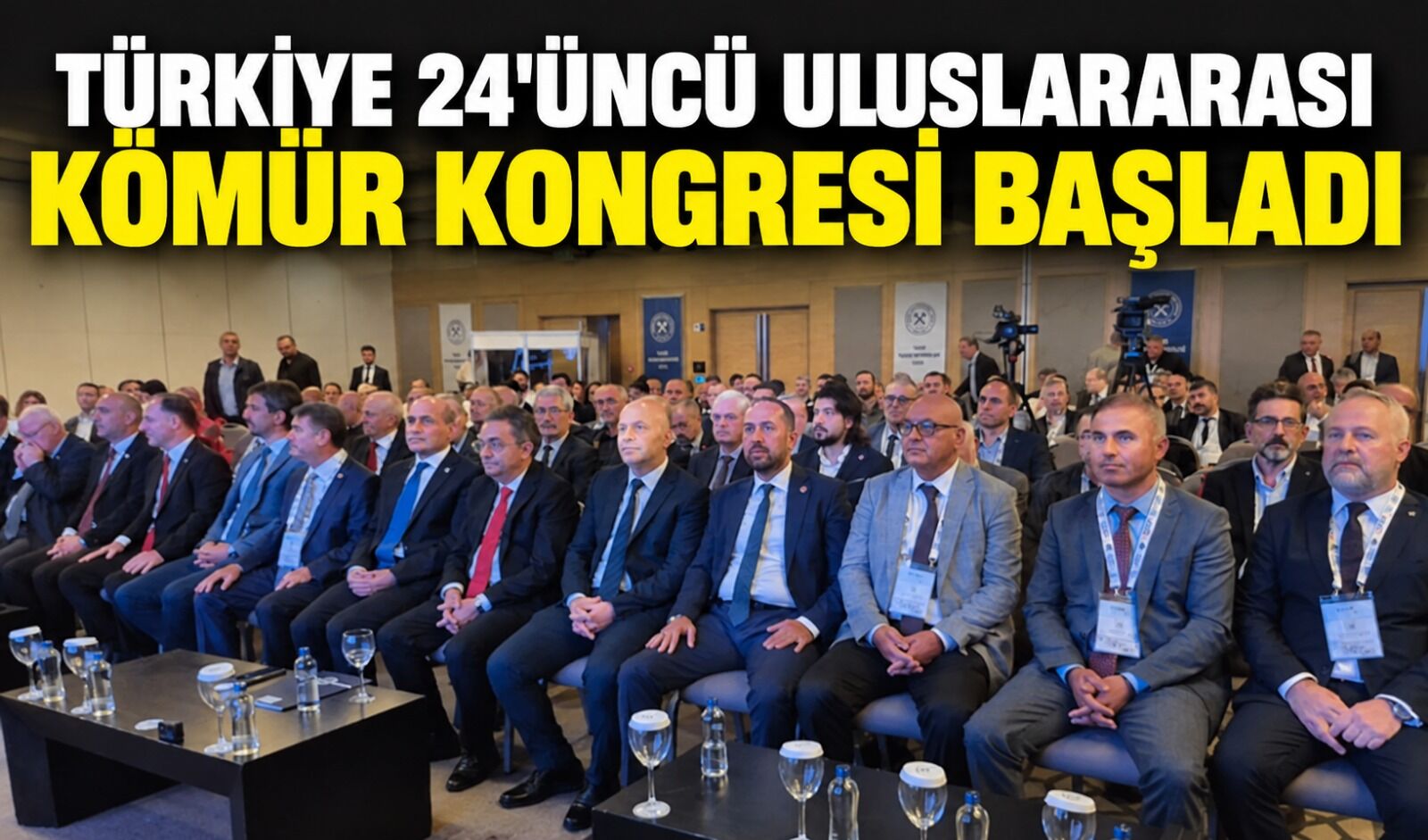 Türkiye 24'üncü Uluslararası Kömür Kongresi başladı