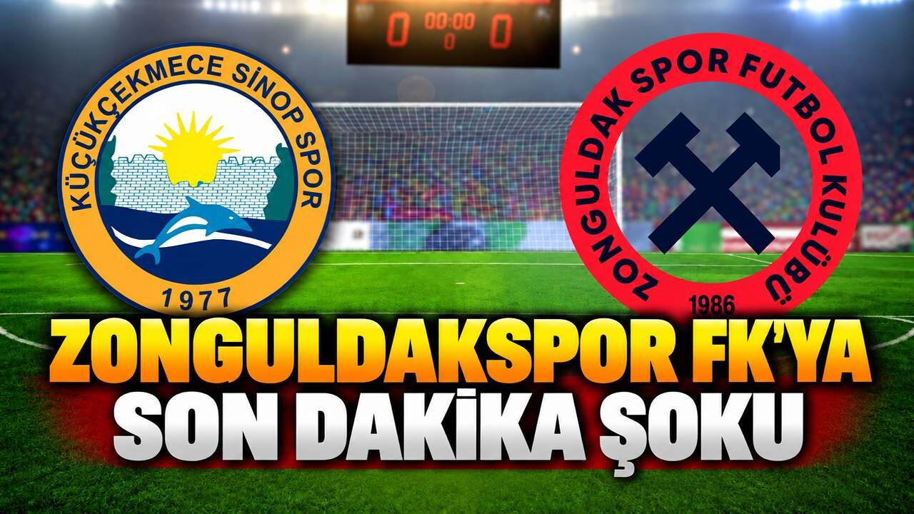 Zonguldakspor FK'ya son dakika şoku