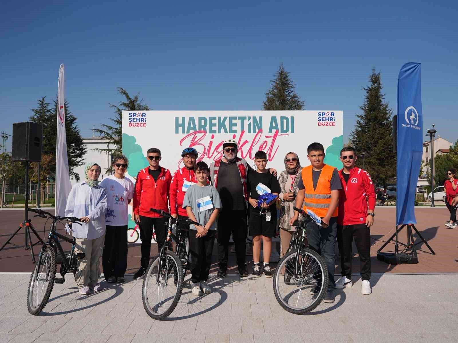 7'den 70'e herkes pedal çevirdi