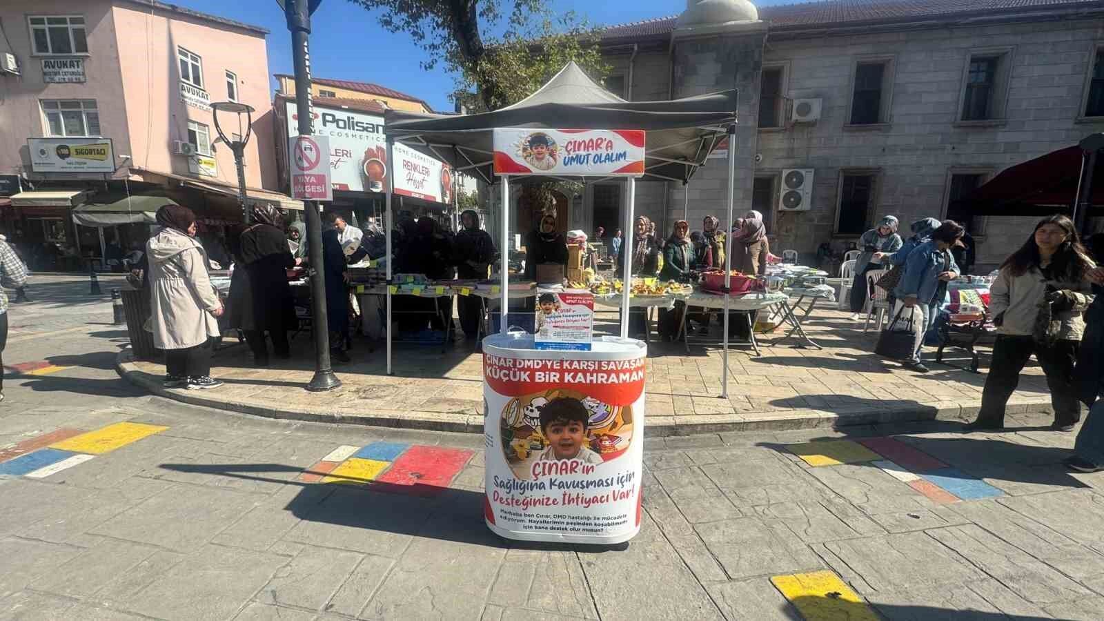 DMD hastası Çınar için Alaplı'da dayanışma etkinliği düzenlendi
