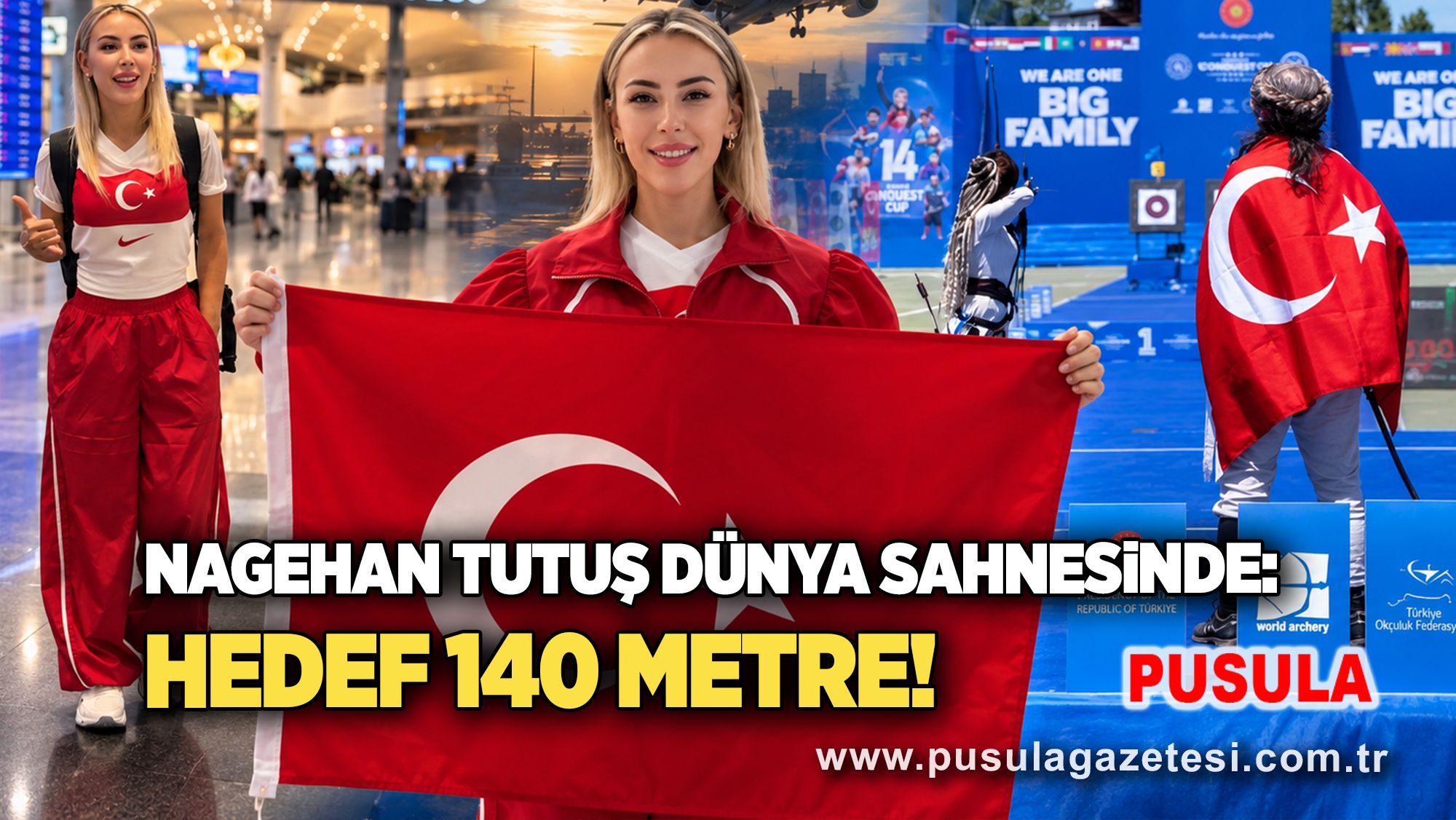 Nagehan Tutuş dünya sahnesinde: Hedef 140 metre!