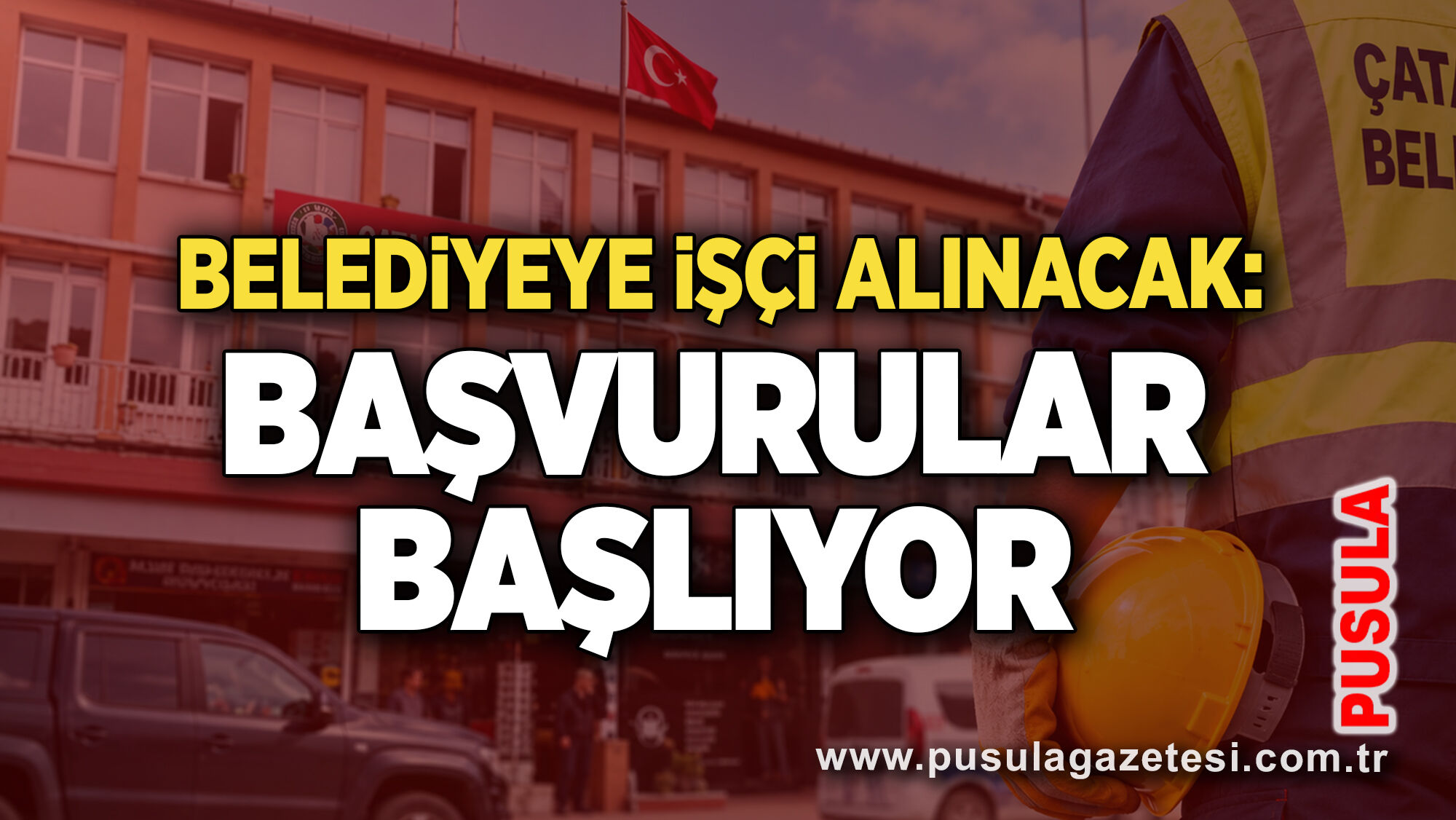Belediyeye işçi alınacak: Başvurular başlıyor