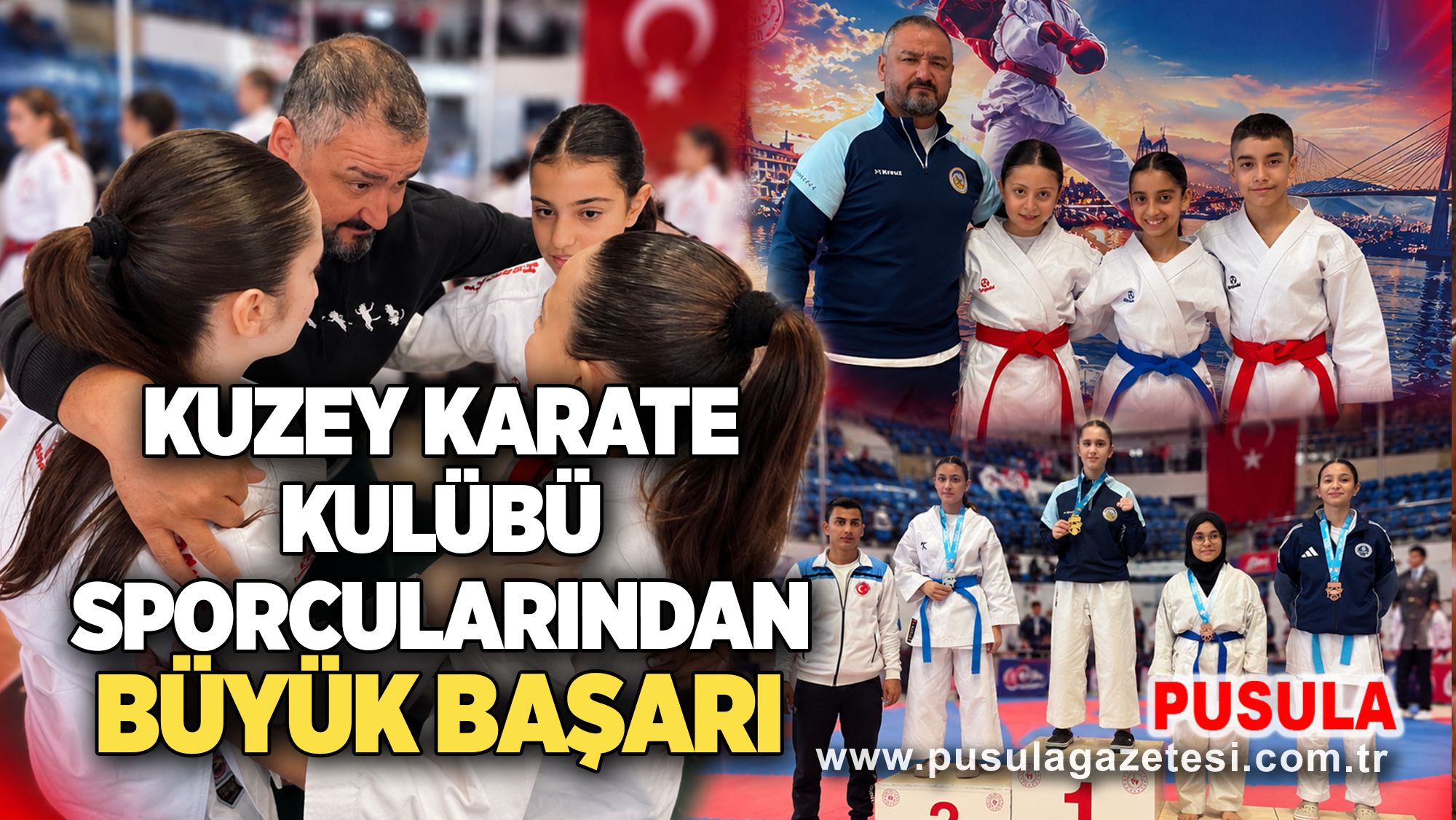 Kuzey Karate Kulübü Sporcularından Büyük Başarı