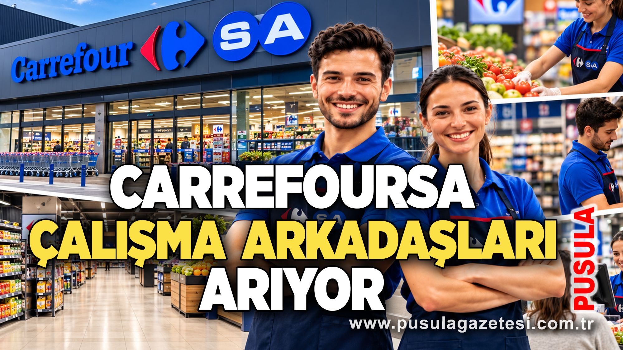 CarrefourSA çalışma arkadaşları arıyor