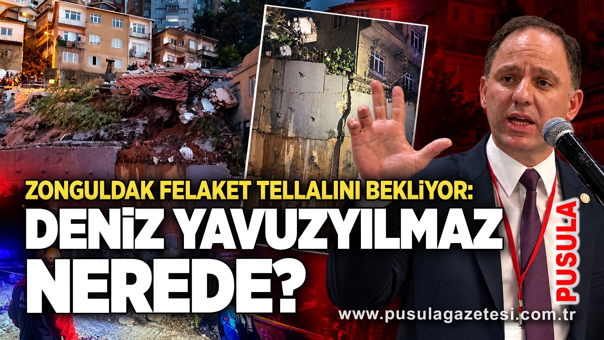 Zonguldak felaket tellalını bekliyor! Deniz Yavuzyılmaz nerede?