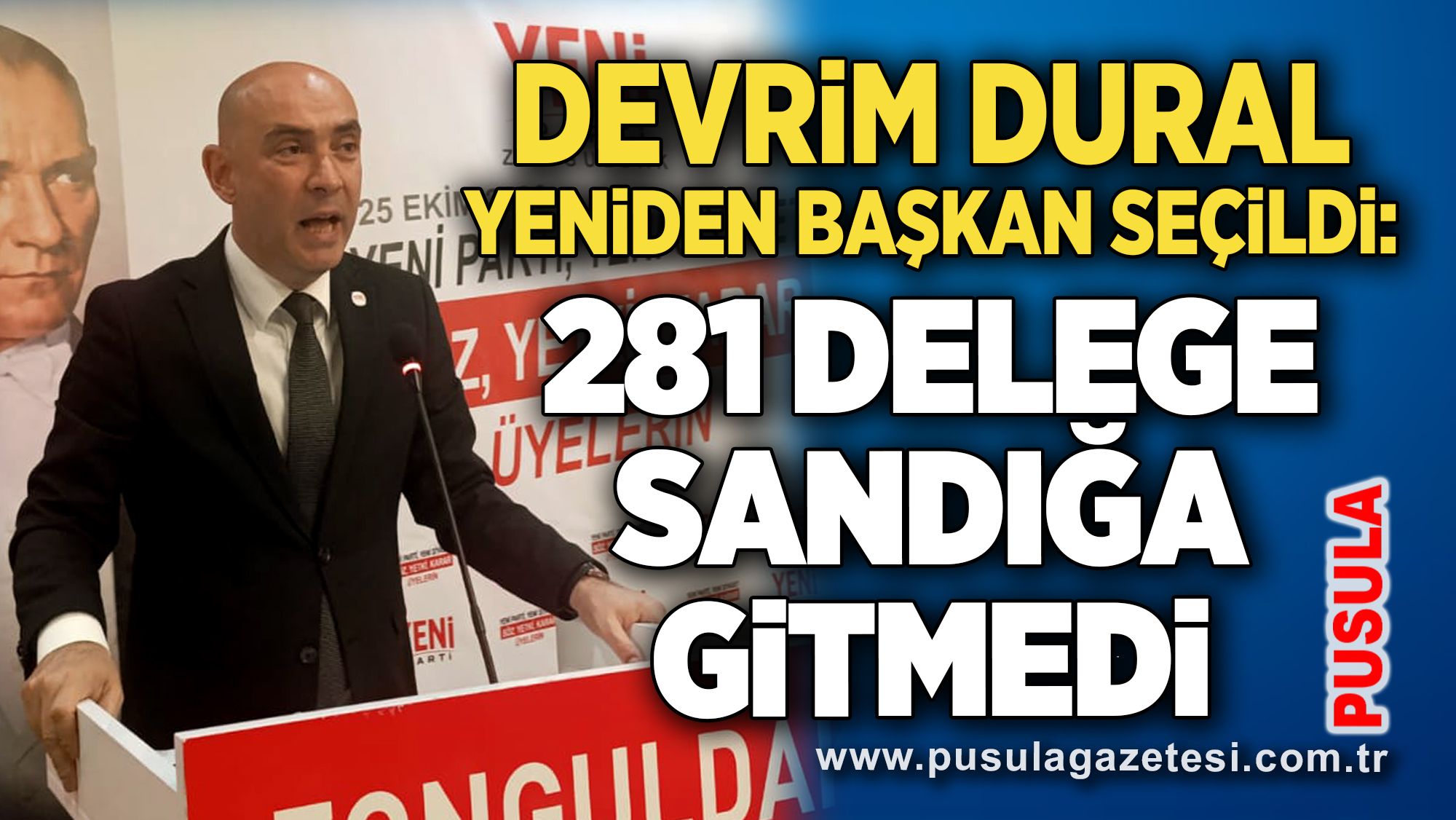 Devrim Dural yeniden başkan seçildi: 281 delege sandığa gitmedi