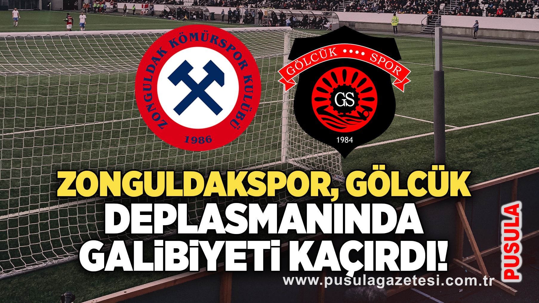 Zonguldakspor, Gölcük deplasmanında galibiyeti kaçırdı! 2-2